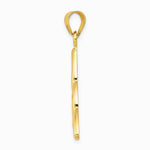 10K / 14K Yellow Gold Polished Trinity Pendant - Product Photo