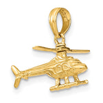 14k 3-D Moveable Helicopter Pendant - Product Photo