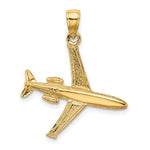 14k 3-D Jet Charm - Product Photo