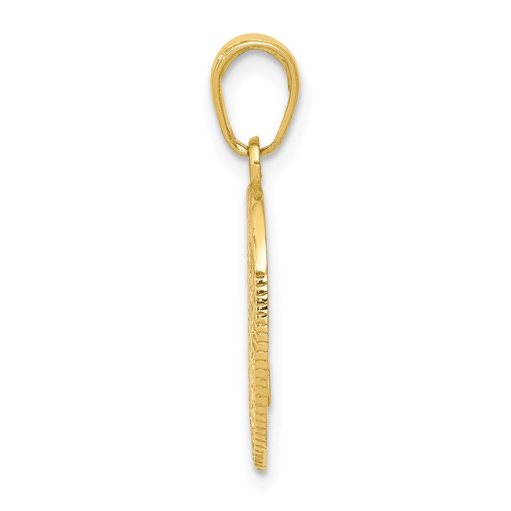 14k Police Officer Badge Pendant - Product Photo