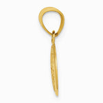 10K / 14K Yellow Gold Moon & Stars Pendant - Product Photo
