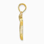 10K / 14K Yellow Gold Chai Pendant - Product Photo