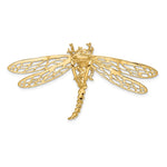 14k Cut-out Dragonfly Slide - Product Photo