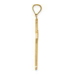 14k Passion Cross Pendant - Product Photo