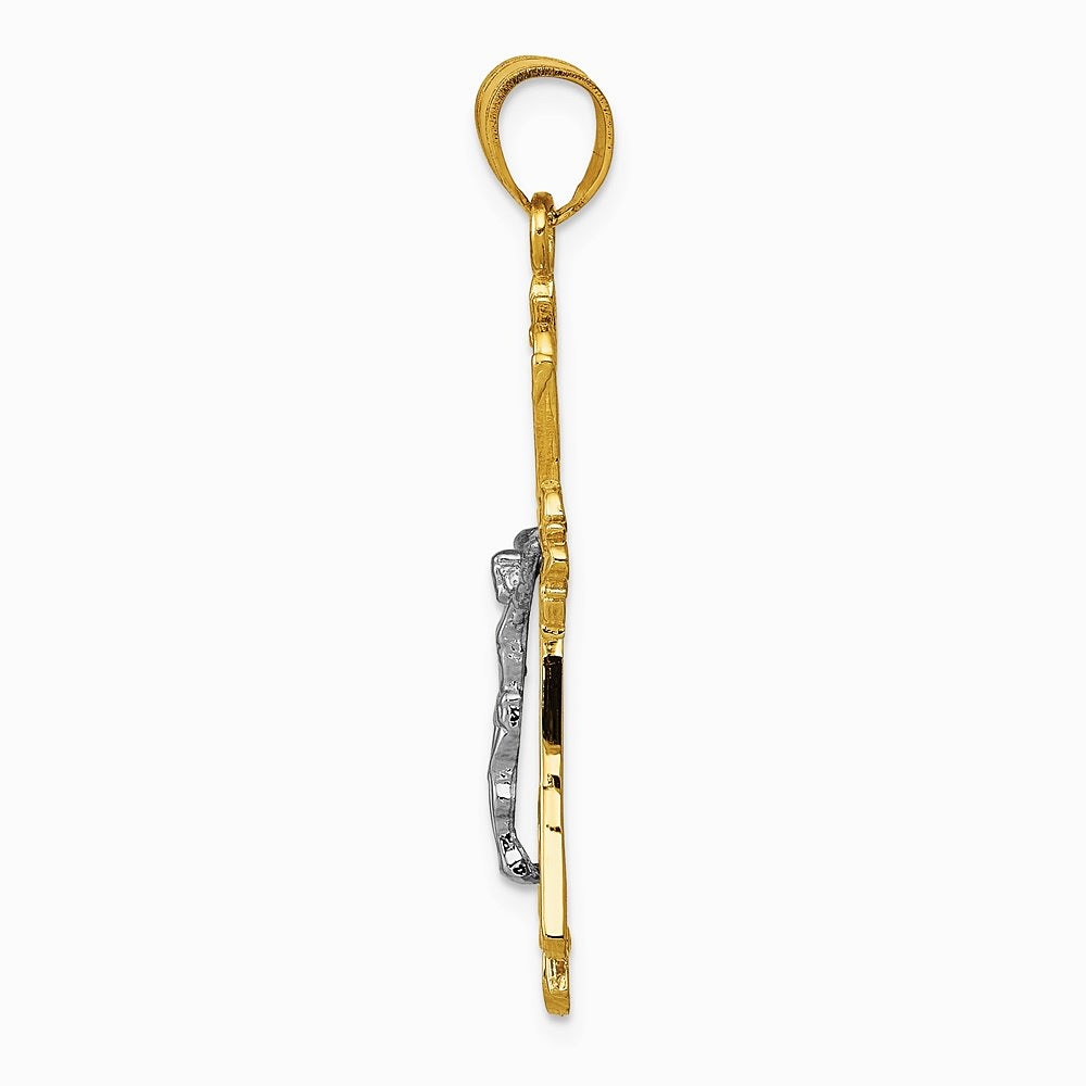 10K / 14K Two-tone Pendant - Product Photo