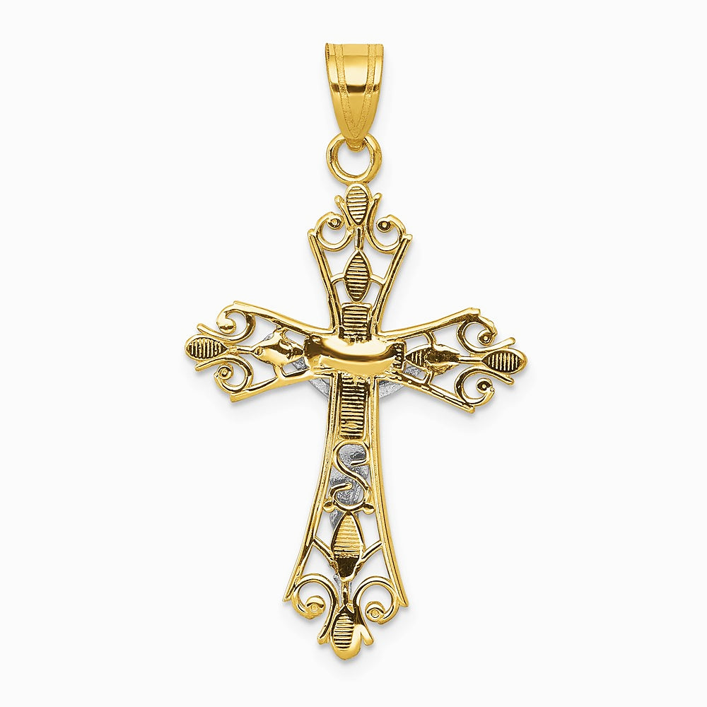 10K / 14K Two-tone Pendant - Product Photo