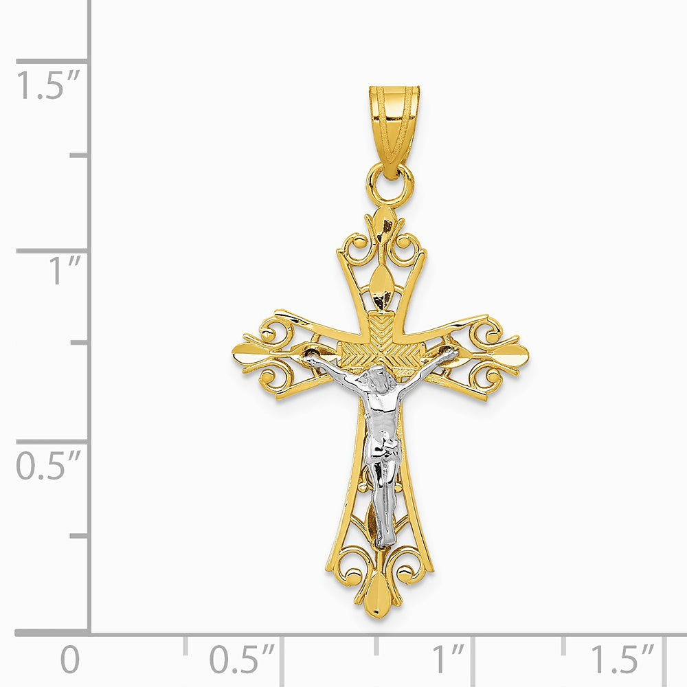 10K / 14K Two-tone Pendant - Product Photo