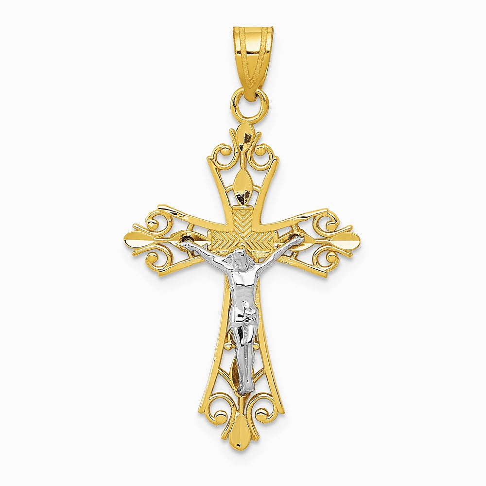 10K / 14K Two-tone Pendant - Product Photo