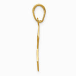 10K / 14K Yellow Gold Star of David Pendant - Product Photo