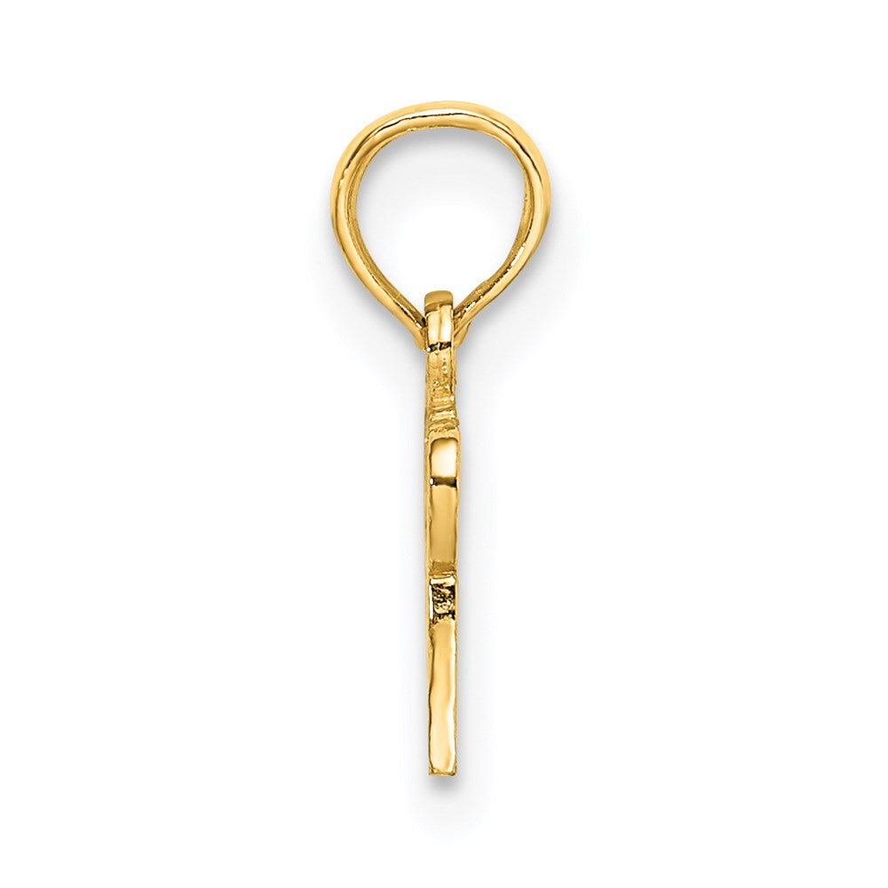 14K Yellow Gold TE AMO MAMA Charm - Product Photo
