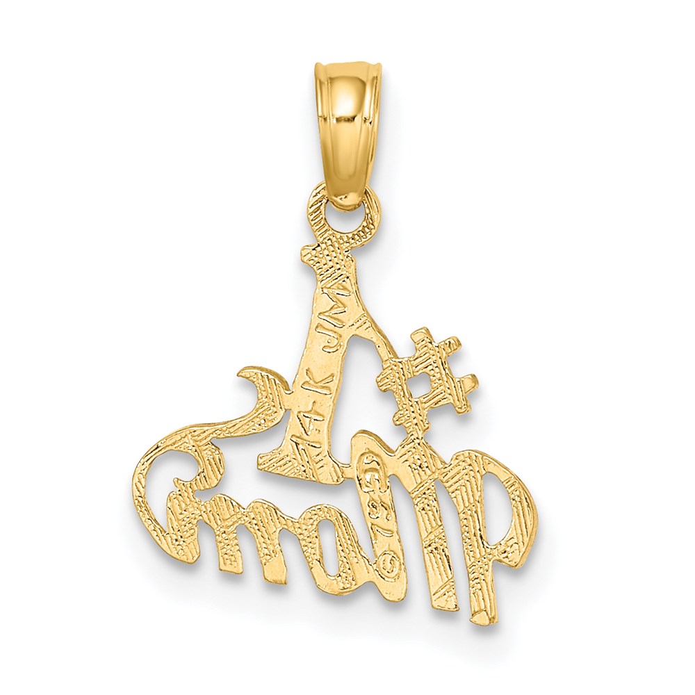 14K Yellow Gold Polished 