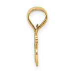 14K MOM with Heart Charm - Product Photo