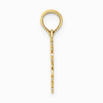 10K / 14K Yellow Gold 100% TAURUS Zodiac Charm - Product Photo