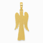 14K Yellow Gold Fancy Angel Charm - Product Photo