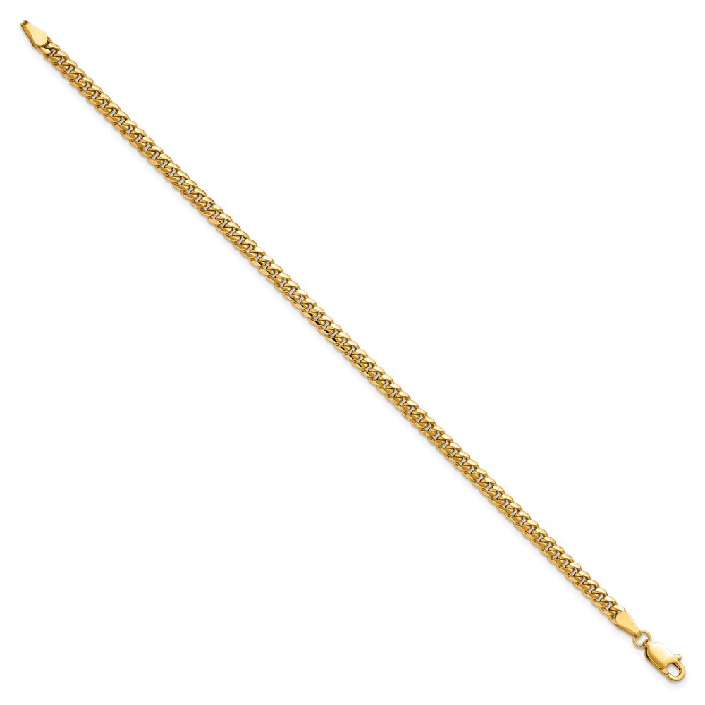 14k 3.5mm Solid Miami Cuban Chain - Product Photo