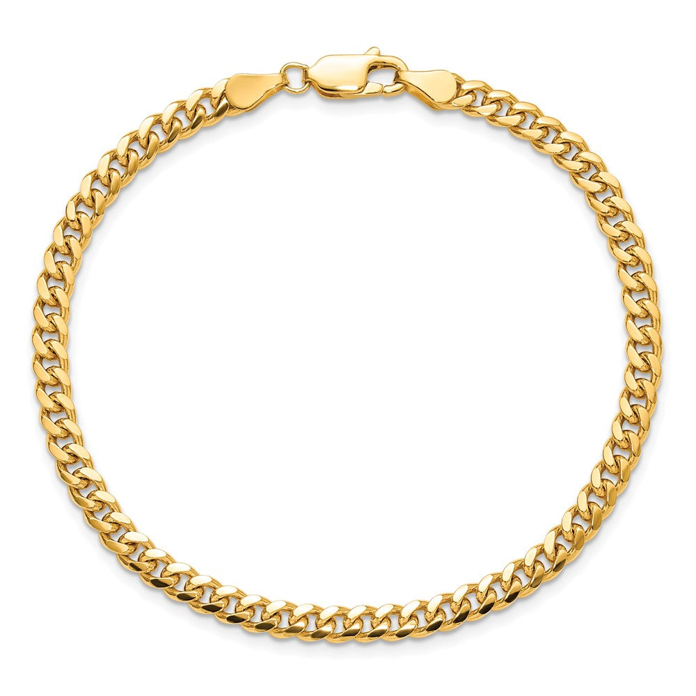 14k 4.25mm Solid Miami Cuban Chain - Product Photo