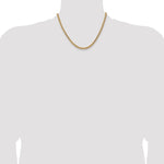 14k 4.3mm Solid Miami Cuban Chain - Product Photo