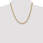 14k 4.3mm Solid Miami Cuban Chain - Product Photo