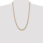14k 4.3mm Solid Miami Cuban Chain - Product Photo