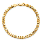 14k 4.3mm Solid Miami Cuban Chain - Product Photo