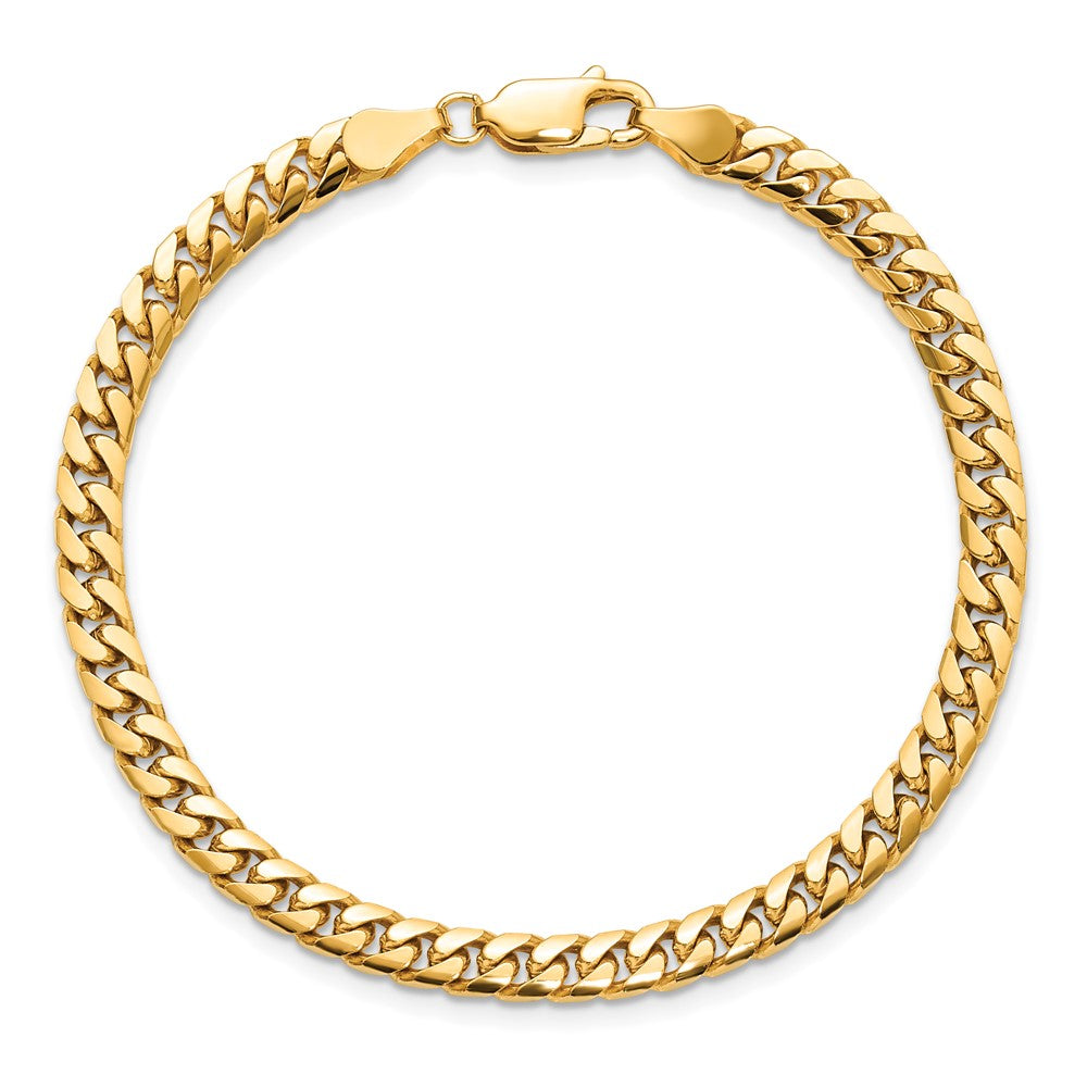 14k 4.3mm Solid Miami Cuban Chain - Product Photo
