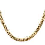 14k 5mm Solid Miami Cuban Chain - Product Photo
