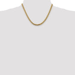 14k 5mm Solid Miami Cuban Chain - Product Photo