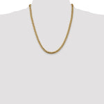 14k 5mm Solid Miami Cuban Chain - Product Photo