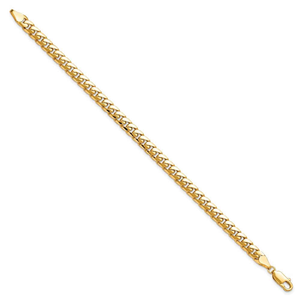 14k 5mm Solid Miami Cuban Chain - Product Photo