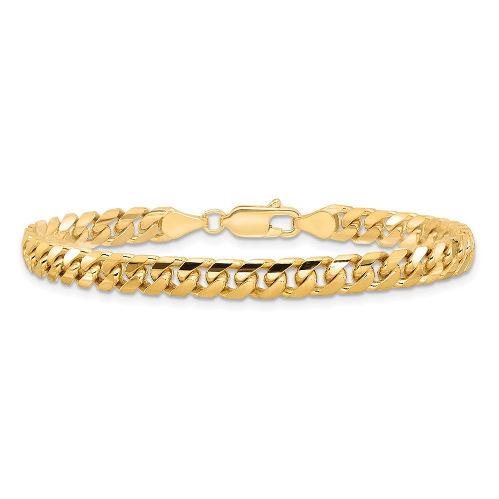 14k 5mm Solid Miami Cuban Chain - Product Photo
