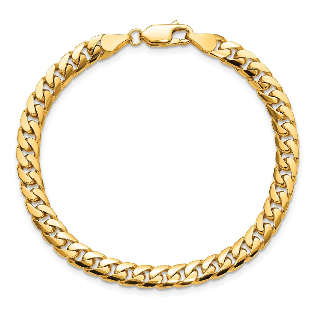 14k 5mm Solid Miami Cuban Chain - Product Photo