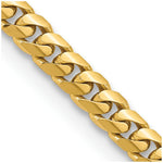 14k 5mm Solid Miami Cuban Chain - Product Photo