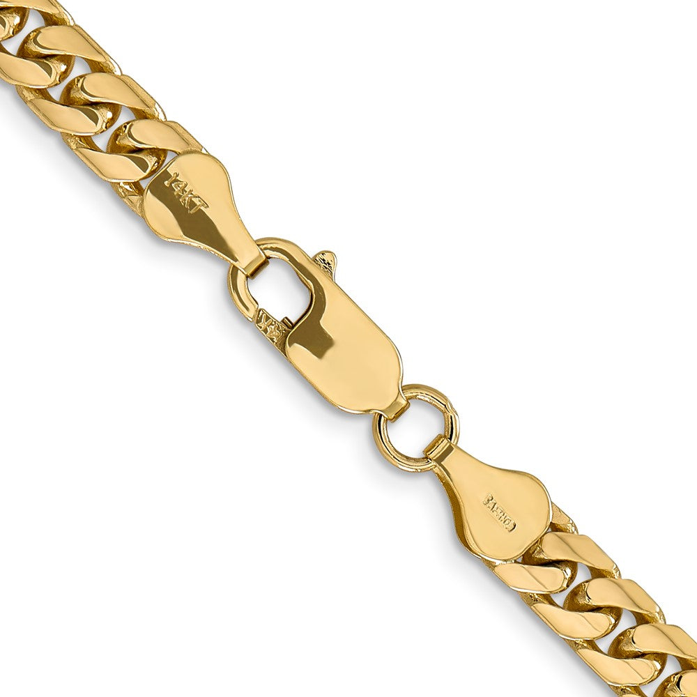 14k 5.5mm Solid Miami Cuban Chain - Product Photo