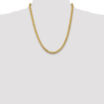 14k 5.5mm Solid Miami Cuban Chain - Product Photo