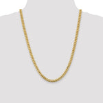 14k 5.5mm Solid Miami Cuban Chain - Product Photo