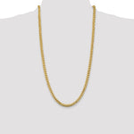 14k 5.5mm Solid Miami Cuban Chain - Product Photo