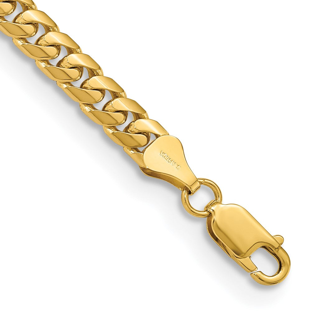 14k 5.5mm Solid Miami Cuban Chain - Product Photo