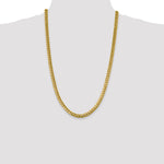 14k 6.25mm Solid Miami Cuban Chain - Product Photo