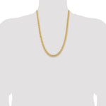 14k 6.75mm Solid Miami Cuban Chain - Product Photo