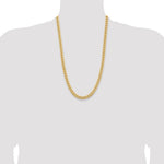 14k 6.75mm Solid Miami Cuban Chain - Product Photo