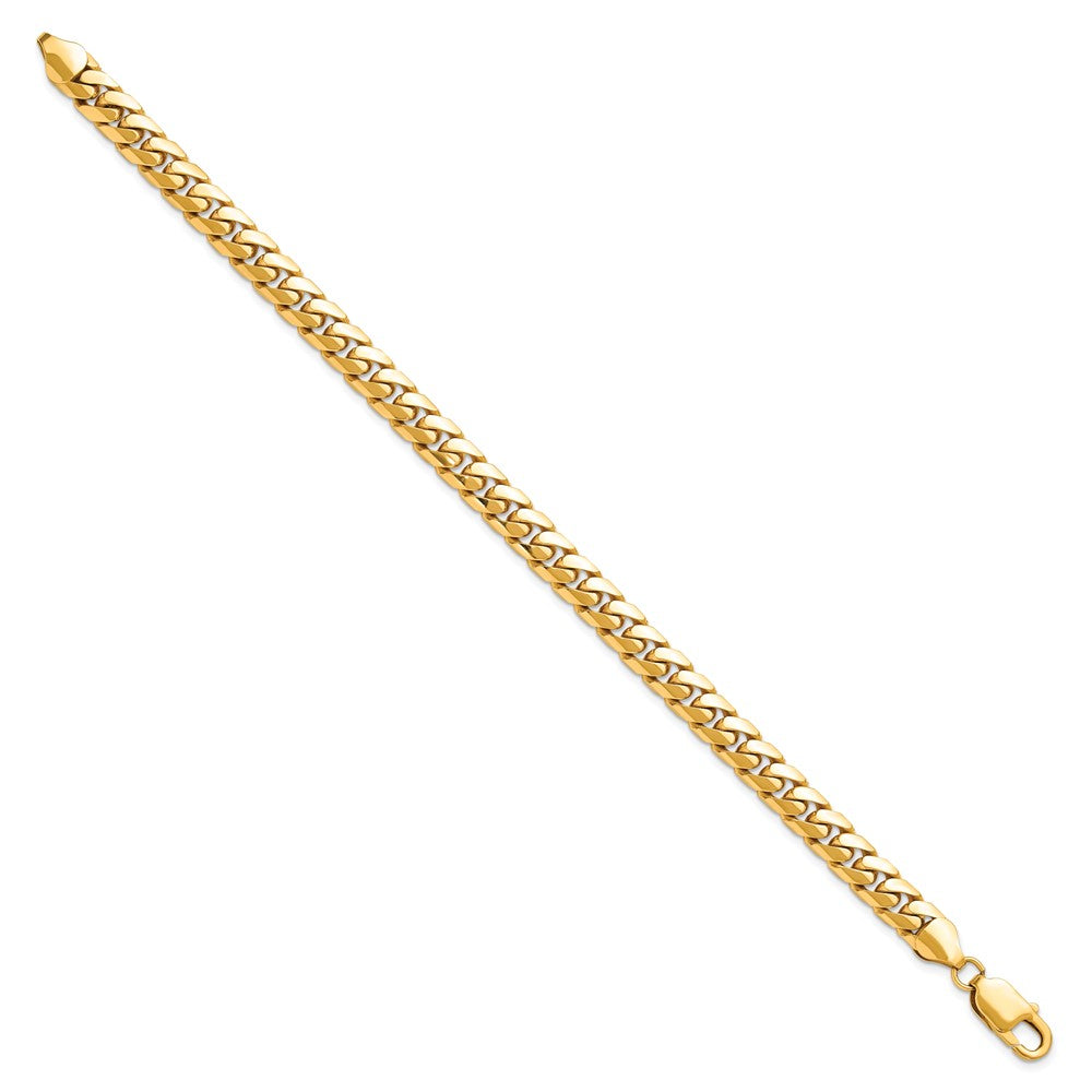 14k 6.75mm Solid Miami Cuban Chain - Product Photo