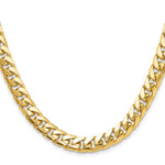 14k 8mm Solid Miami Cuban Chain - Product Photo