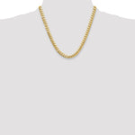14k 8mm Solid Miami Cuban Chain - Product Photo