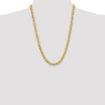14k 8mm Solid Miami Cuban Chain - Product Photo