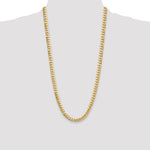 14k 8mm Solid Miami Cuban Chain - Product Photo