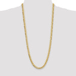 14k 8mm Solid Miami Cuban Chain - Product Photo