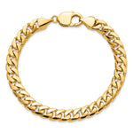 14k 8mm Solid Miami Cuban Chain - Product Photo