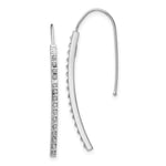 14K White Gold Diamond Fascination Diamond Dust/Accent Earrings - Product Photo