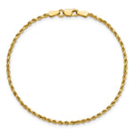14k 2mm Semi-solid D/C Rope Chain - Product Photo