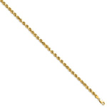 14k 4.9mm Semi-solid D/C Rope Chain - Product Photo